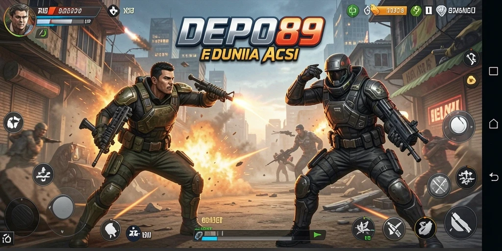 Tampilan gameplay DEPO89 yang seru dan mendebarkan.