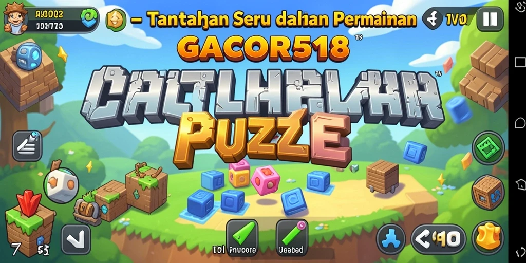 Screenshot gameplay GACOR518 menampilkan tantangan menarik dalam permainan Puzzle.