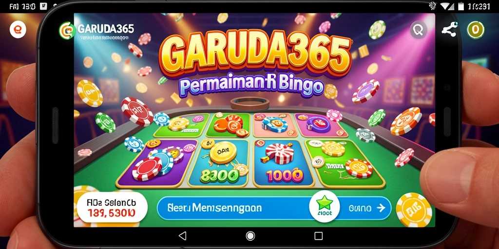 Gameplay seru dan menarik di GARUDA365 Bingo.