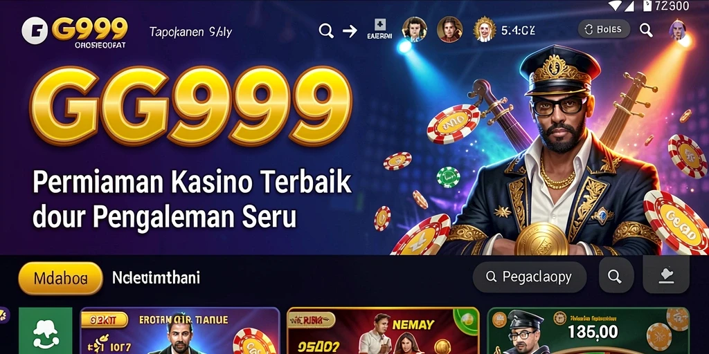 Tampilan gameplay GG999 yang seru dan mendebarkan dari permainan Kasino.