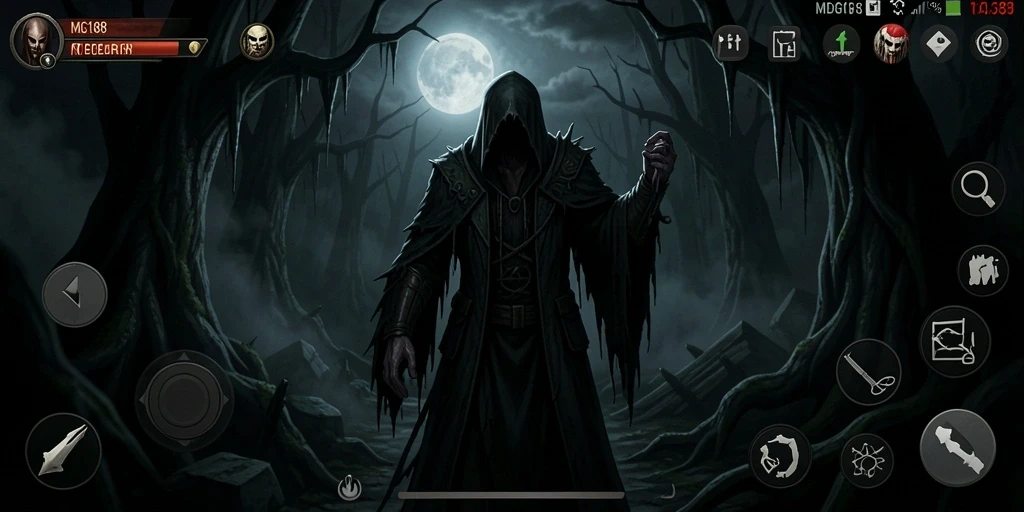 Gameplay menegangkan dengan atmosfer horror yang mencekam.