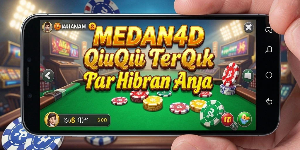 Tampilan gameplay seru QiuQiu di MEDAN4D.