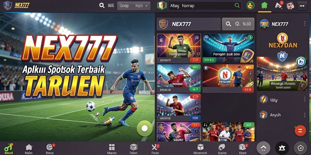 Tampilan gameplay NEX777 yang menarik dengan berbagai pilihan taruhan.