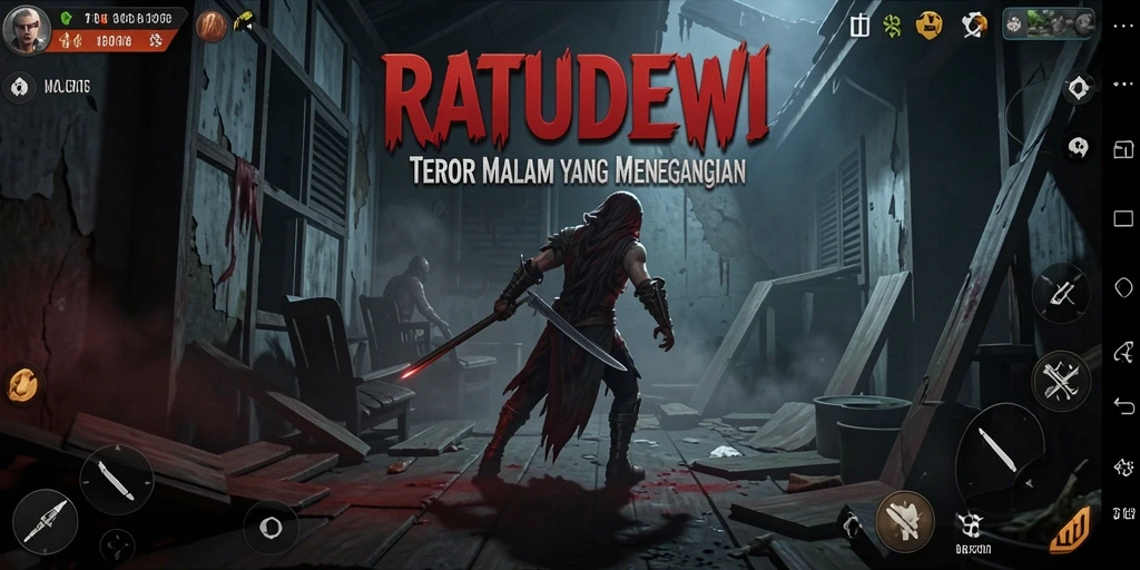 Gameplay menegangkan di RATUDEWI yang memicu adrenalin.