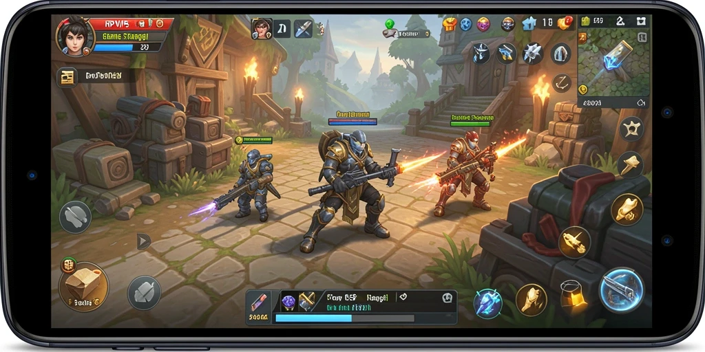 Tampilan gameplay seru dan strategi dalam RPVIP5.