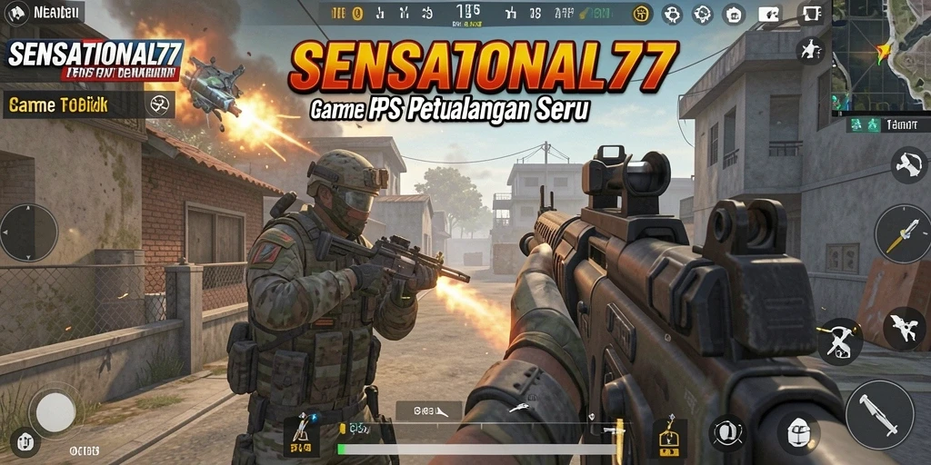 Screenshot gameplay SENSATIONAL77 yang mendebarkan dan penuh aksi.