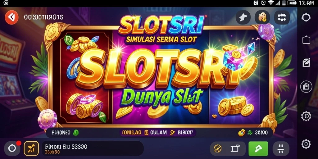 Tampilan screenshot dari permainan SLOTSRI yang menarik dan interaktif.