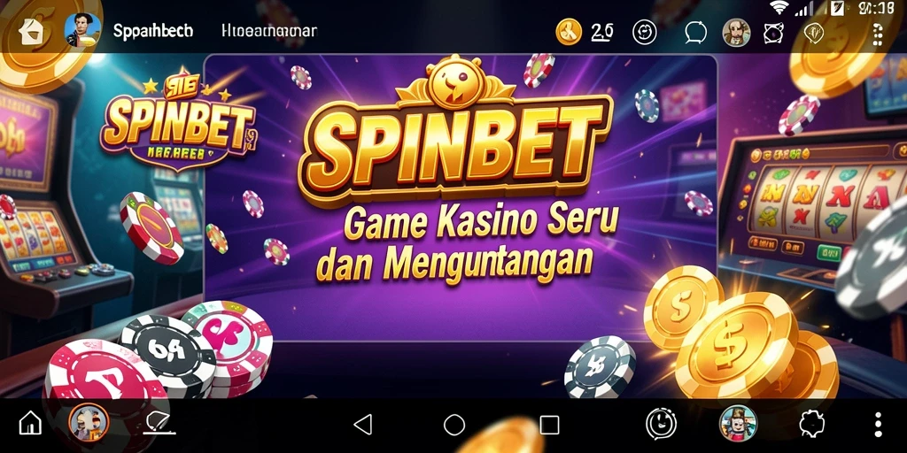 Antarmuka SPINBET menampilkan pengalaman Kasino yang menarik dan interaktif.