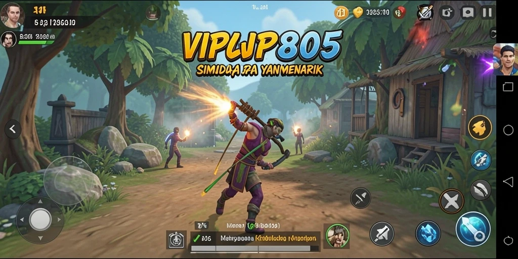Gameplay VIP805 dengan karakter dan interaksi yang menarik.