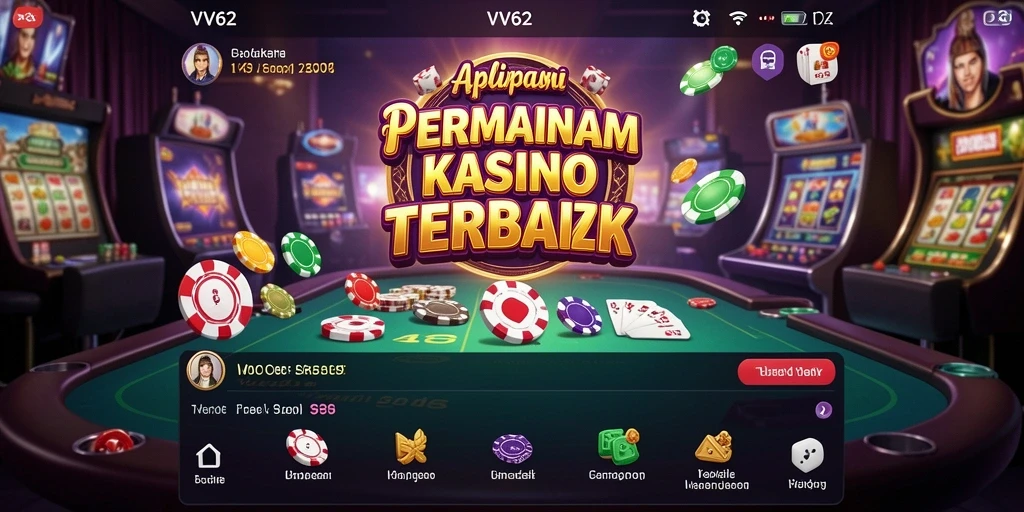Tampilan utama gameplay <strong>VV62</strong> dengan grafik yang memukau dan antarmuka pengguna yang ramah.