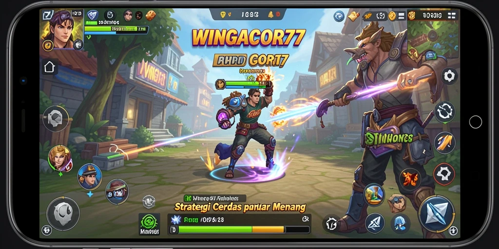 Tampilan gameplay WINGACOR77 yang menarik dan strategis.