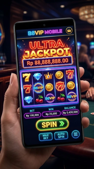 Screenshot fitur unduh cepat di aplikasi b8vip.